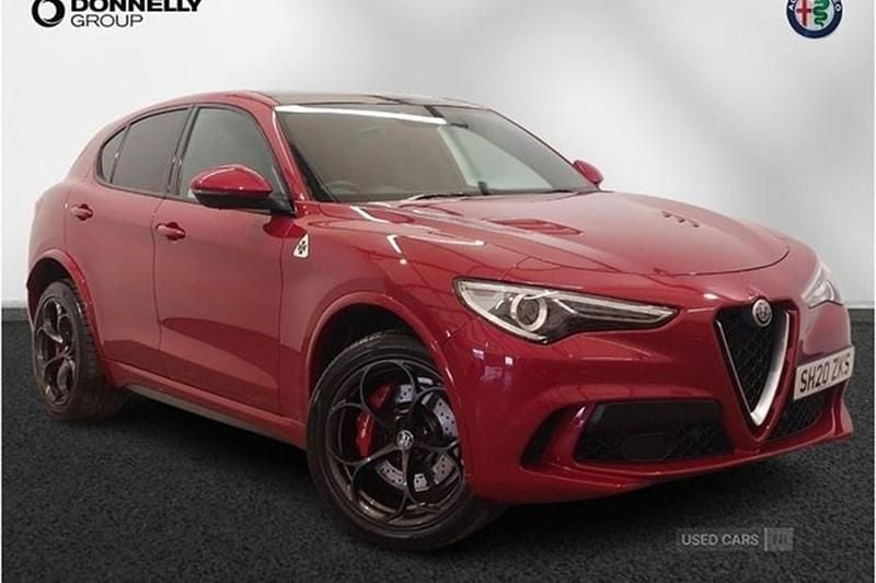 Red Used 2020 Alfa Romeo Stelvio Quadrifoglio SUV | £41,995 (Fair price) - Image 1/1