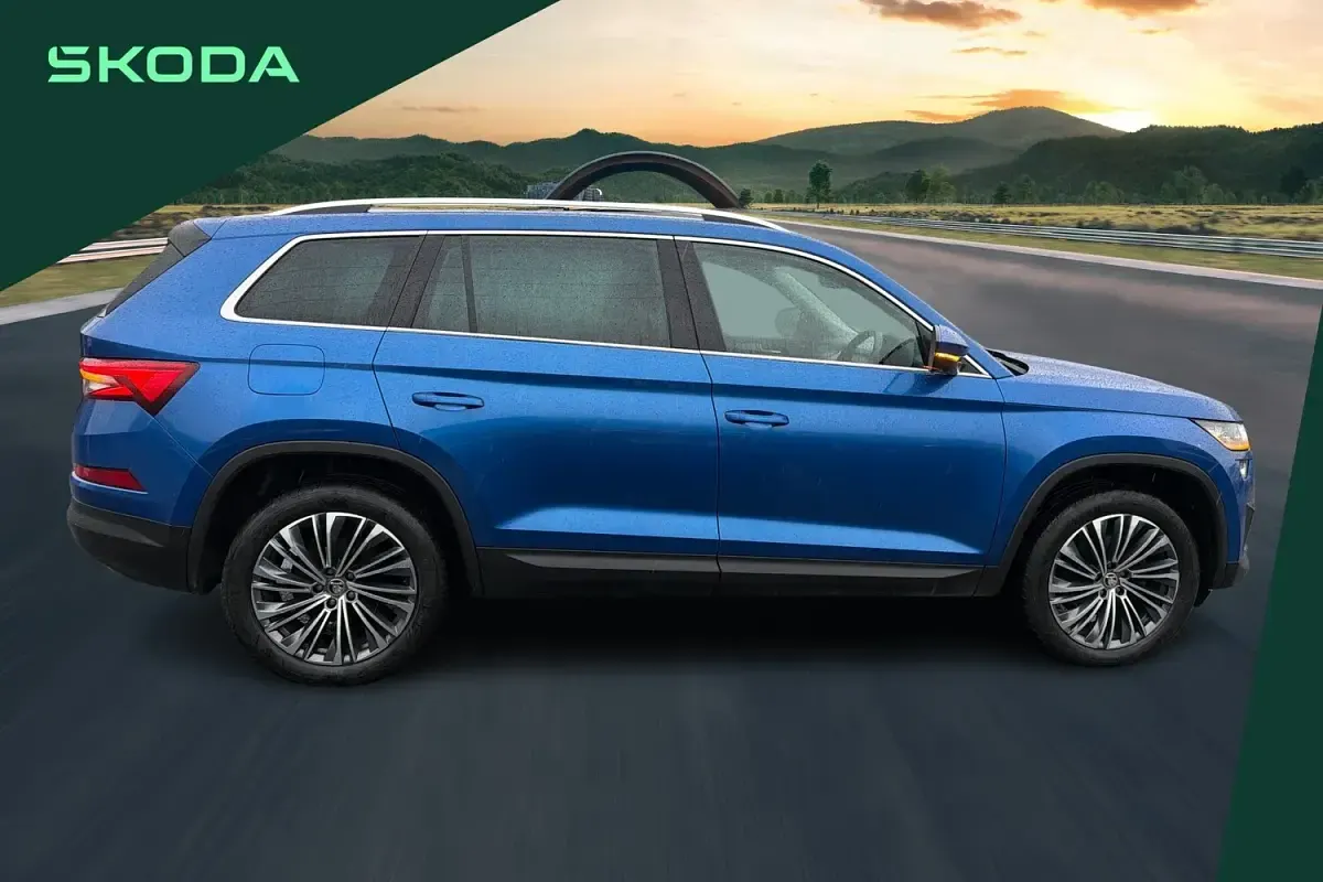 Used Skoda Kodiaq SE L Executive 150 HP (110 kW) 2023 Blue SUV