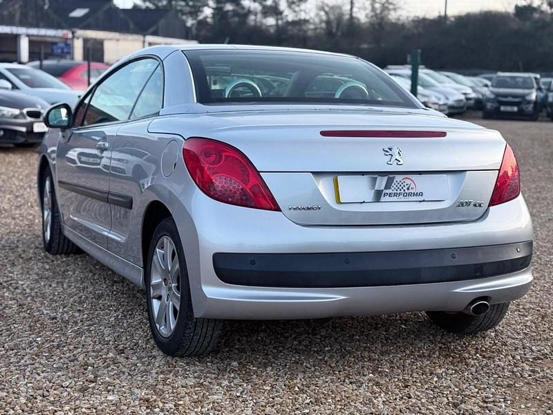 Used Peugeot 207 Sport 2008 Silver Cabriolet