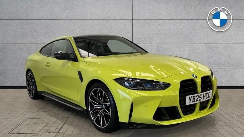 Yellow Used 2025 BMW M4 Competition Edition Coupe | £73,950 - Image 1/4