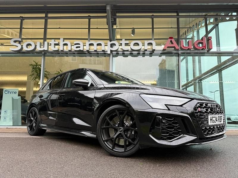 Black Used 2024 Audi RS3 Business Hatchback | £53,690 (Fair price) - Image 1/4