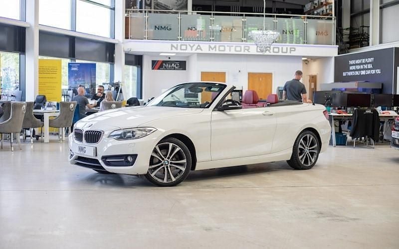 Used 2015 BMW 220 Sport Line Cabriolet | £9,699 (Fair price) - Image 1/4