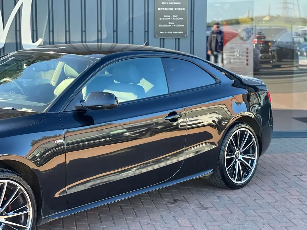 Used Audi A5 Black Edition 177 HP (130 kW) 2013 Black Coupe