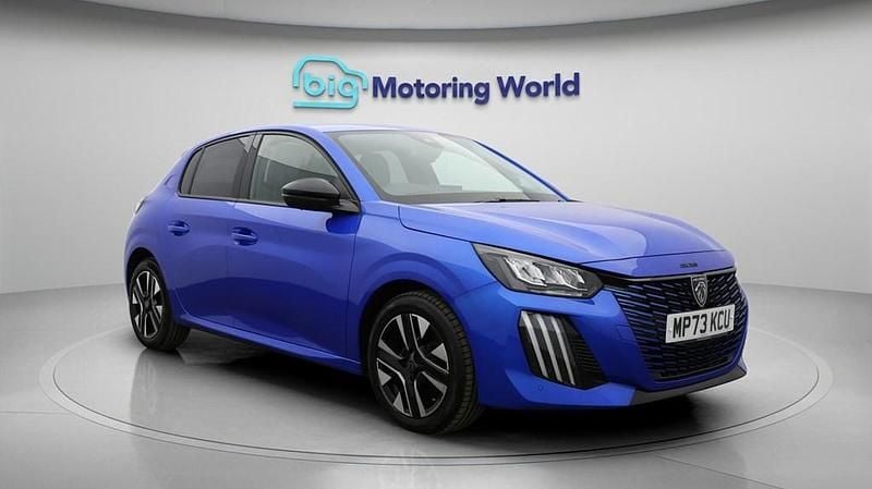 Used Peugeot 208 Allure 100 HP (73 kW) 2024 Blue Hatchback