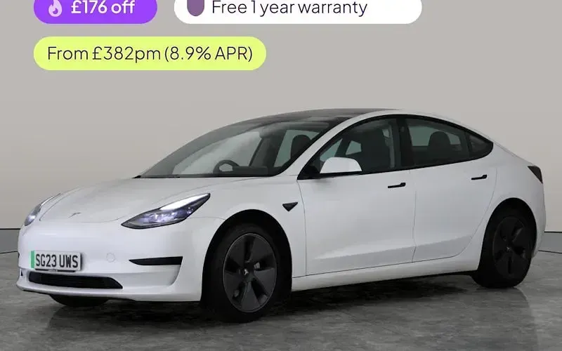 Used Tesla Model 3 Standard Range 180 kW (245 HP) 2023 Sedan