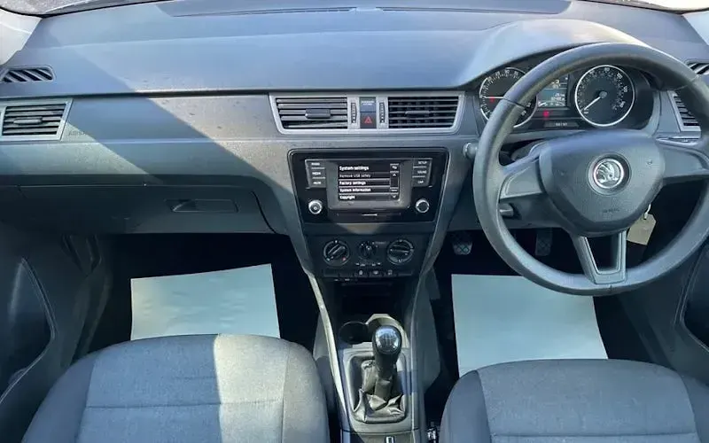 Used Skoda Rapid 90 HP (66 kW) 2016 Grey Hatchback