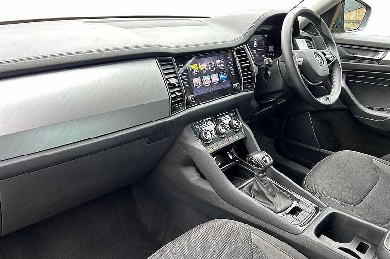 Used Skoda Kodiaq SE Drive 110 HP (80 kW) 2022 Graphite grey metallic SUV