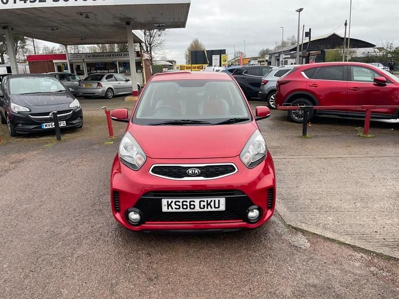 Used Kia Picanto 84 HP (61 kW) 2016 Red Hatchback