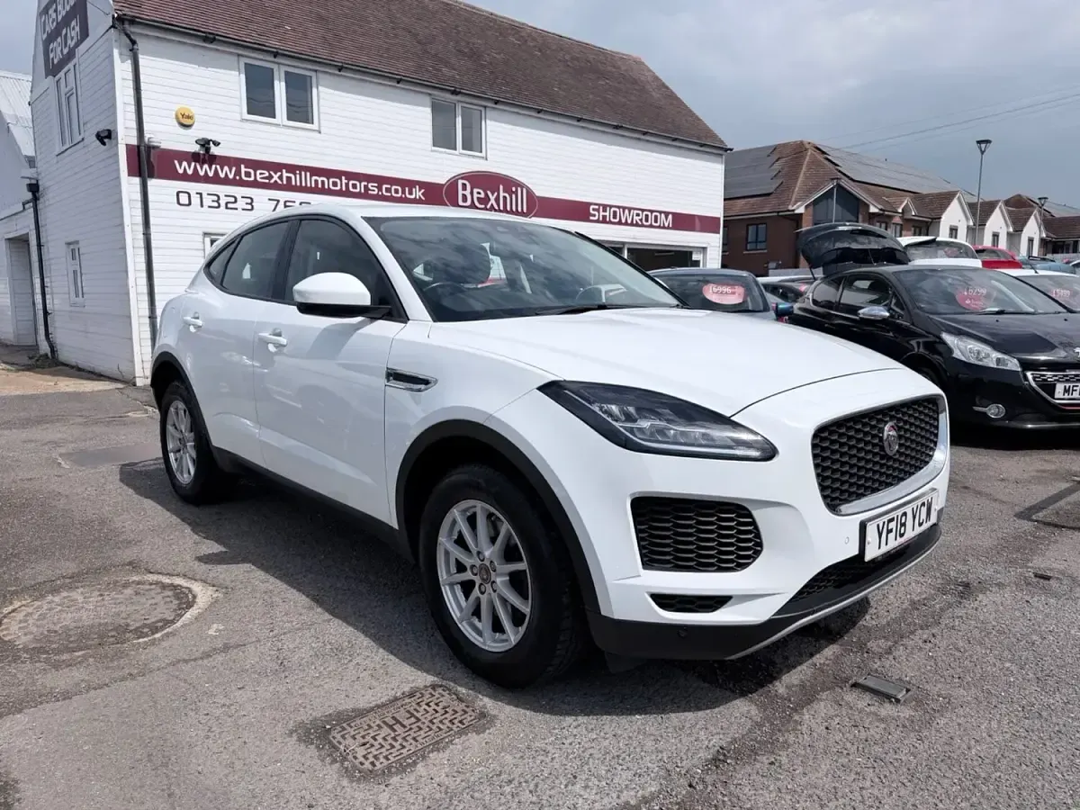 Used Jaguar E-Pace 150 HP (110 kW) 2018 White SUV