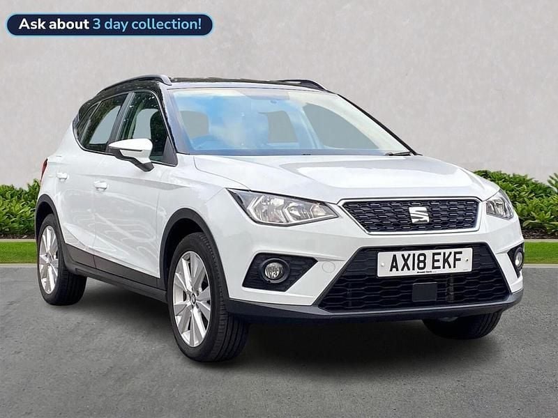 White Used 2018 Seat Arona SE Technology SUV | £9,050 (Fair price) - Image 1/3
