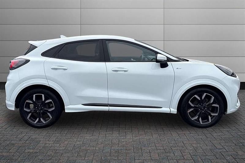 Gebraucht Ford Puma ST-Line X 125 PS (91 kW) 2022 Weiß Kleinwagen