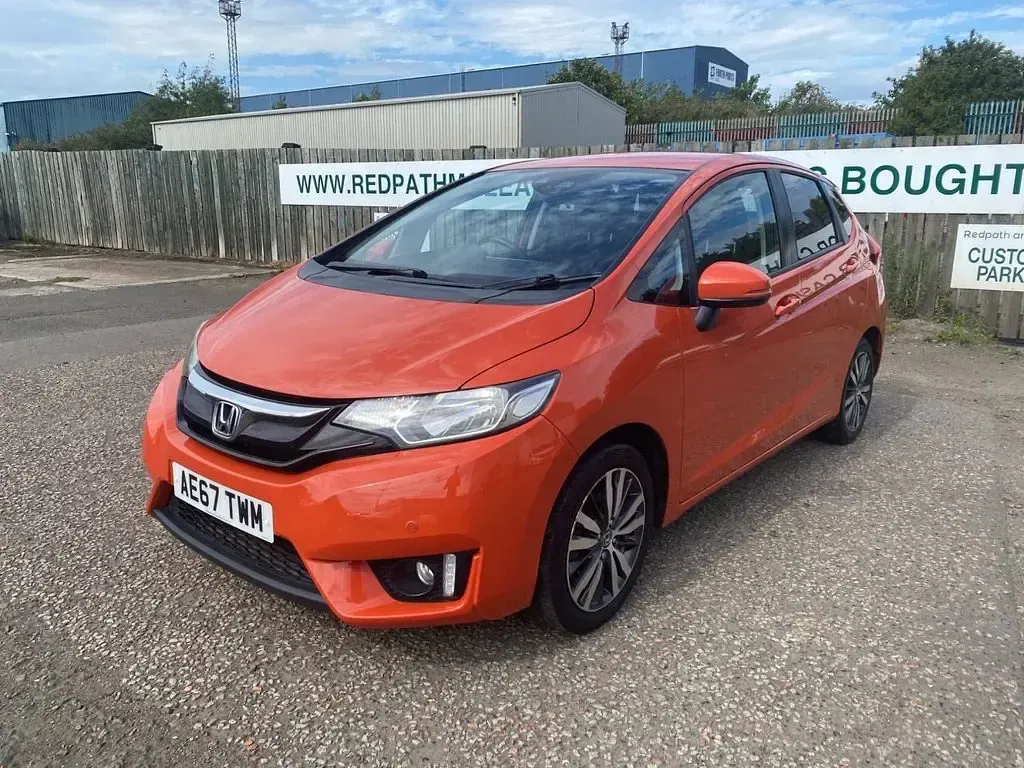 Used Honda Jazz EX 102 HP (75 kW) 2017 Orange Hatchback