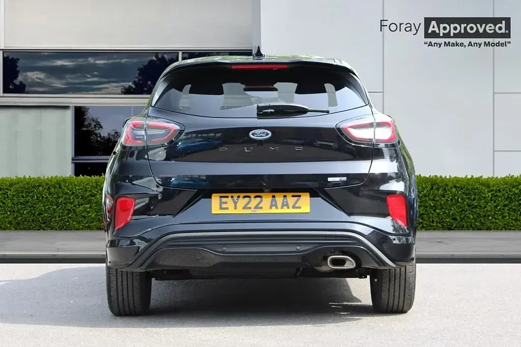 Begagnad Ford Puma ST-Line X 2022 Svart SUV