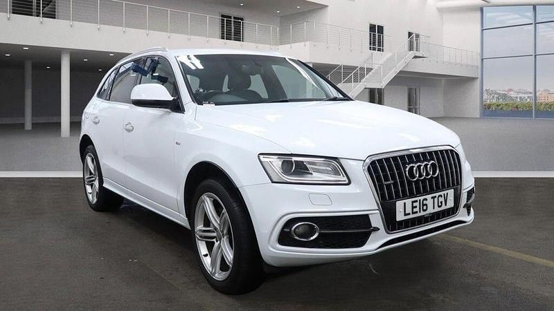 Used Audi Q5 S-line plus 230 HP (169 kW) 2016 White SUV
