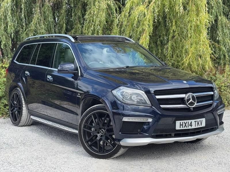 Blue Used 2014 Mercedes GL63 AMG AMG SUV | £17,995 - Image 1/4