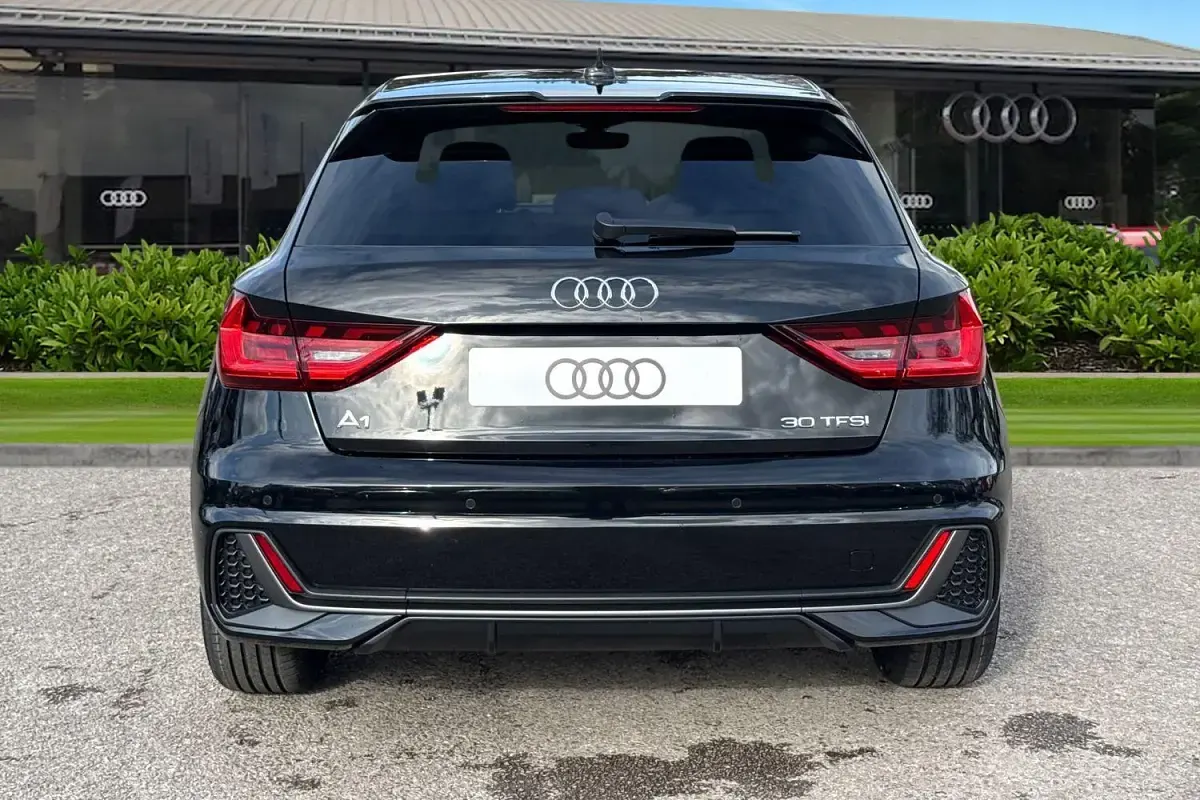 New Audi A1 Sportback S-Line 2026 Black Hatchback