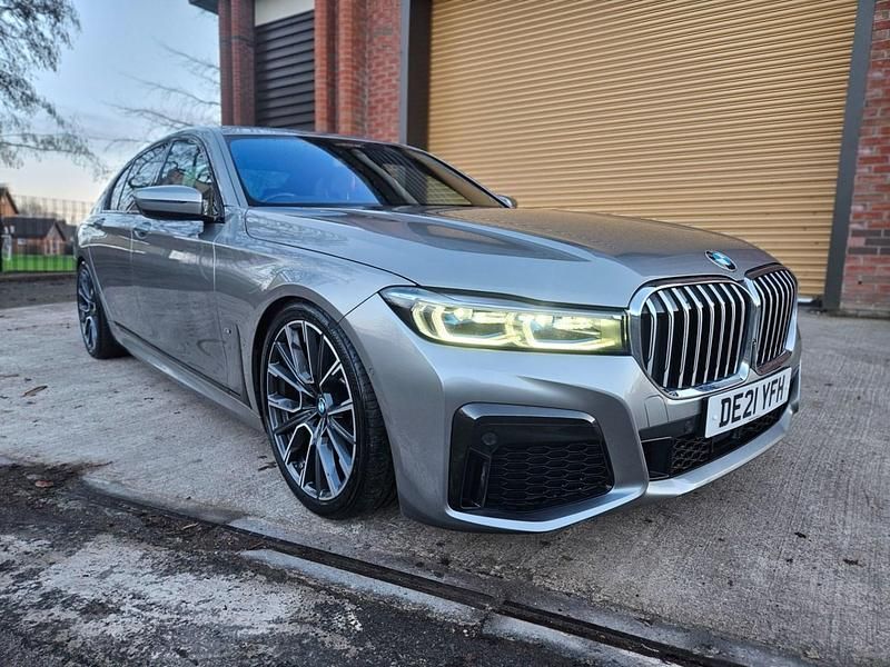 Grey Used 2021 BMW 745e M Sport Sedan | £30,995 (Fair price) - Image 1/4