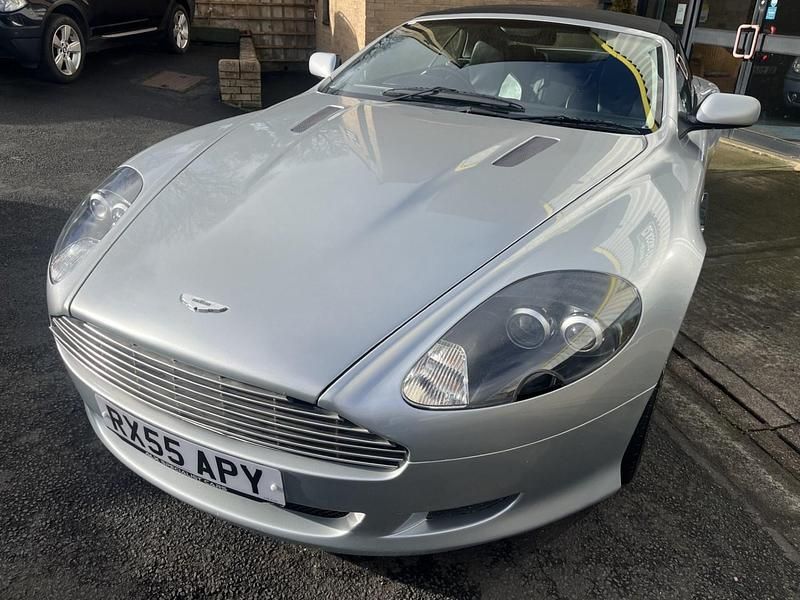 Used Aston Martin DB9 450 HP (330 kW) 2005 Silver Cabriolet
