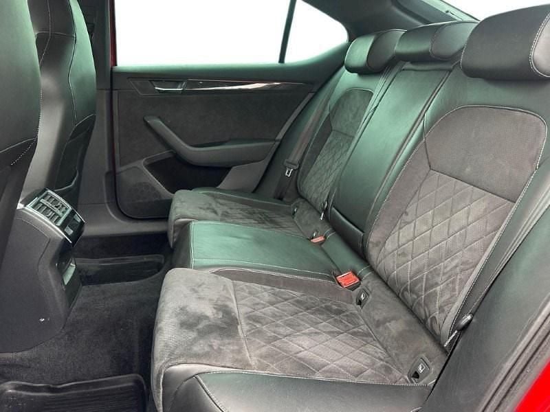 Used Skoda Superb SportLine 150 HP (110 kW) 2018 Red Hatchback