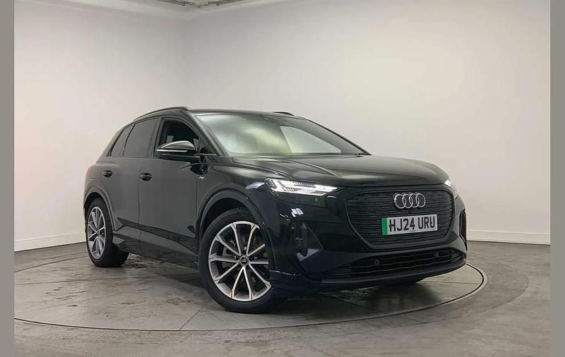 Black Used 2024 Audi Q4 e-tron Comfort SUV | £34,800 (Fair price) - Image 1/4