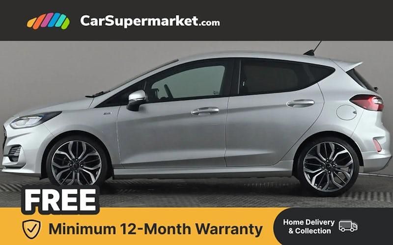 Used Ford Fiesta ST-Line X 101 HP (74 kW) 2023 Silver Hatchback