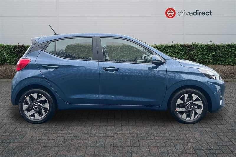 New Hyundai i10 Advanced 2025 Blue Hatchback