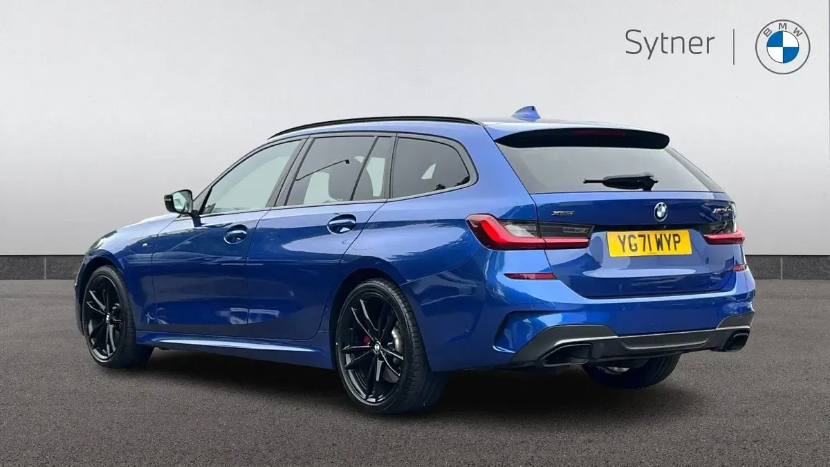 Used BMW M340 Shadowline 335 HP (246 kW) 2021 Blue Sedan