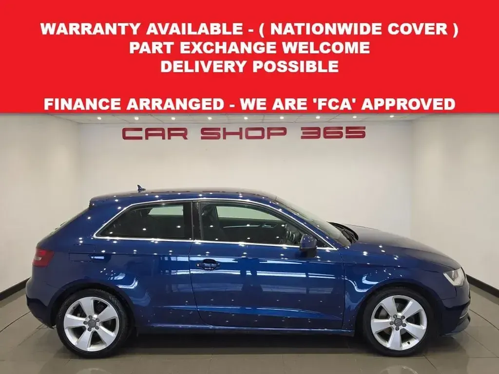 Used Audi A3 Sport 110 HP (80 kW) 2016 Blue Hatchback