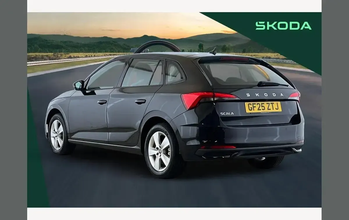 Used Skoda Scala SE 116 HP (85 kW) 2025 Black magic Hatchback