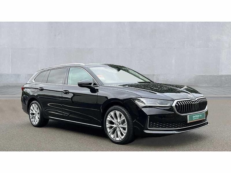 Black Used 2024 Skoda Superb SE L Estate | £30,890 (Expensive) - Image 1/4
