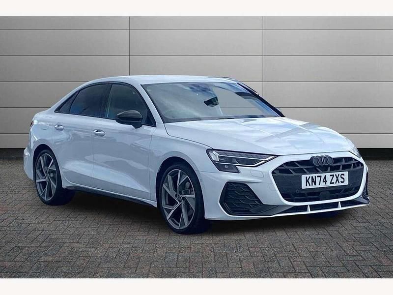 Glacier white Used 2024 Audi A3 Black Edition Sedan | £30,746 (Expensive) - Image 1/4