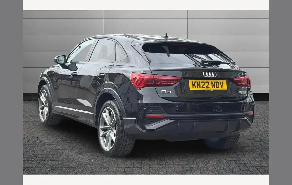 Used Audi Q3 Black Edition 200 HP (147 kW) 2022 Black SUV