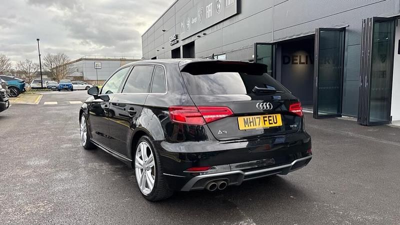 Used Audi A3 Sportback S-Line 148 HP (108 kW) 2017 Blue Hatchback