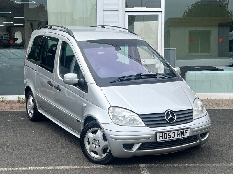 Silver Used 2004 Mercedes Vaneo MPV | £2,995 - Image 1/4