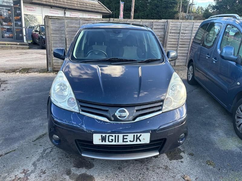 Used Nissan Note N-TEC 88 HP (64 kW) 2011 Blue Hatchback