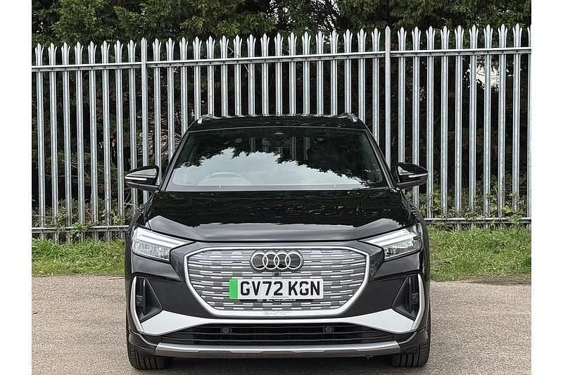Used Audi Q4 e-tron S-Line 150 kW (204 HP) 2022 Black SUV