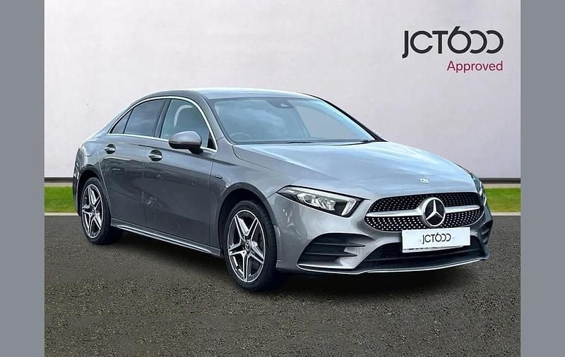 Used Mercedes A250 AMG line 214 HP (157 kW) 2020 Grey Sedan