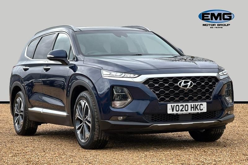 Used Hyundai Santa Fe Premium SE 200 HP (147 kW) 2020 Blue SUV