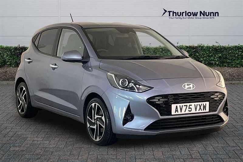New Hyundai i10 Premium 79 HP (58 kW) 2025 Blue Hatchback