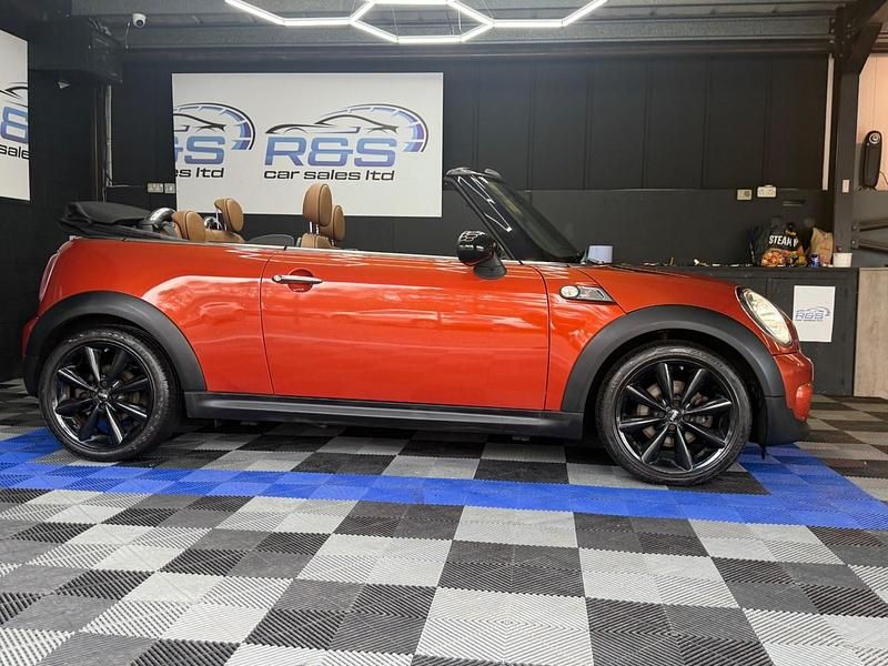 Used Mini Cooper S Cabriolet 2014 Orange Cabriolet
