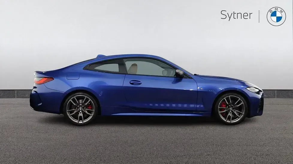 Used BMW M440 M Sport 374 HP (275 kW) 2021 Blue Sedan