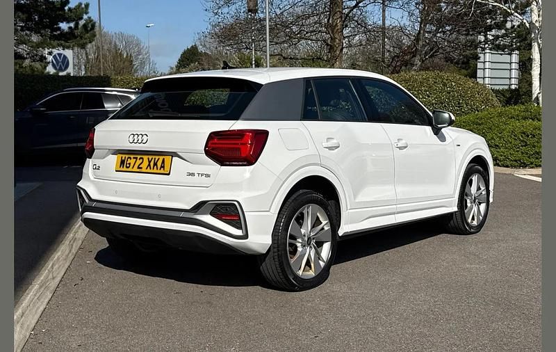 Used Audi Q2 S-Line 147 HP (108 kW) 2023 White SUV
