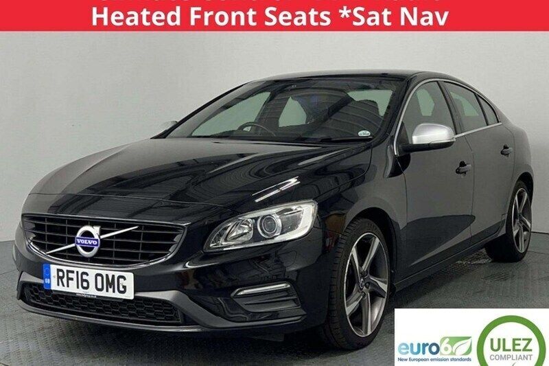 Black Used 2016 Volvo S60 R-Design Sedan | £10,995 (A bit pricey) - Image 1/1