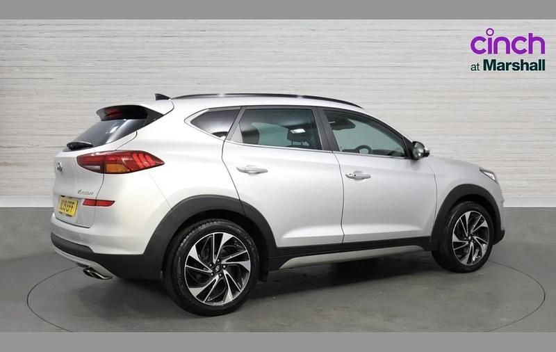 Used Hyundai Tucson Premium SE 177 HP (130 kW) 2019 Silver SUV