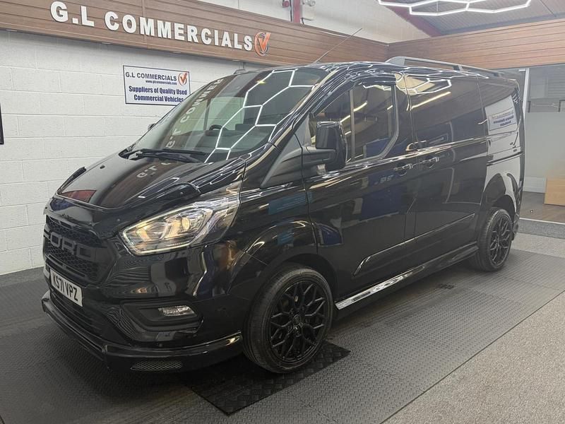 Used Ford Transit Custom Limited 130 HP (95 kW) 2022 Black Van