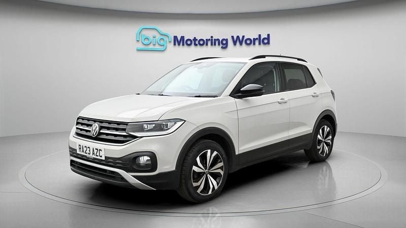 Used VW T-Cross Black Edition 95 HP (69 kW) 2023 Grey SUV