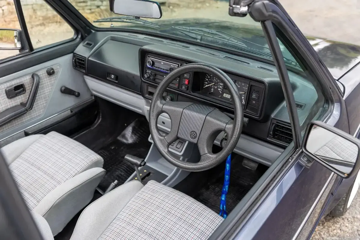 Used VW Golf II 1990 Blue Hatchback