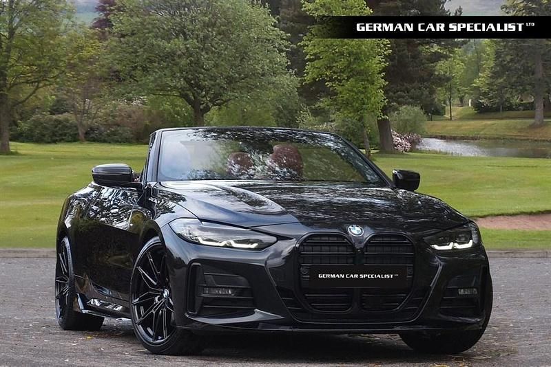 Black Used 2021 BMW 420 M Sport Cabriolet | £28,990 - Image 1/4