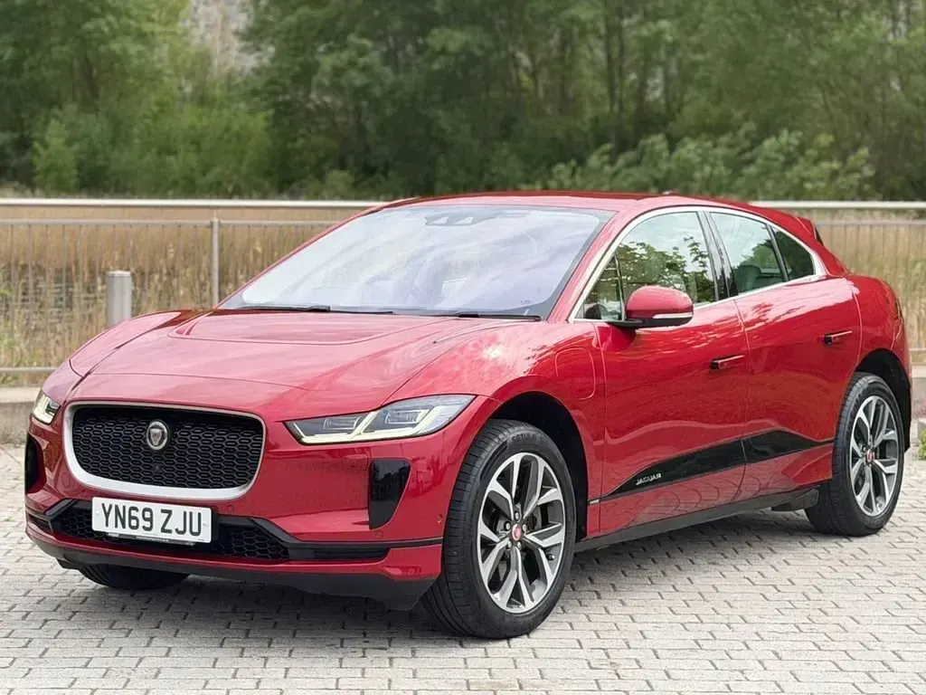 Käytetty Jaguar I-Pace 294 kW (400 HP) 2019 Punainen Katumaasturi