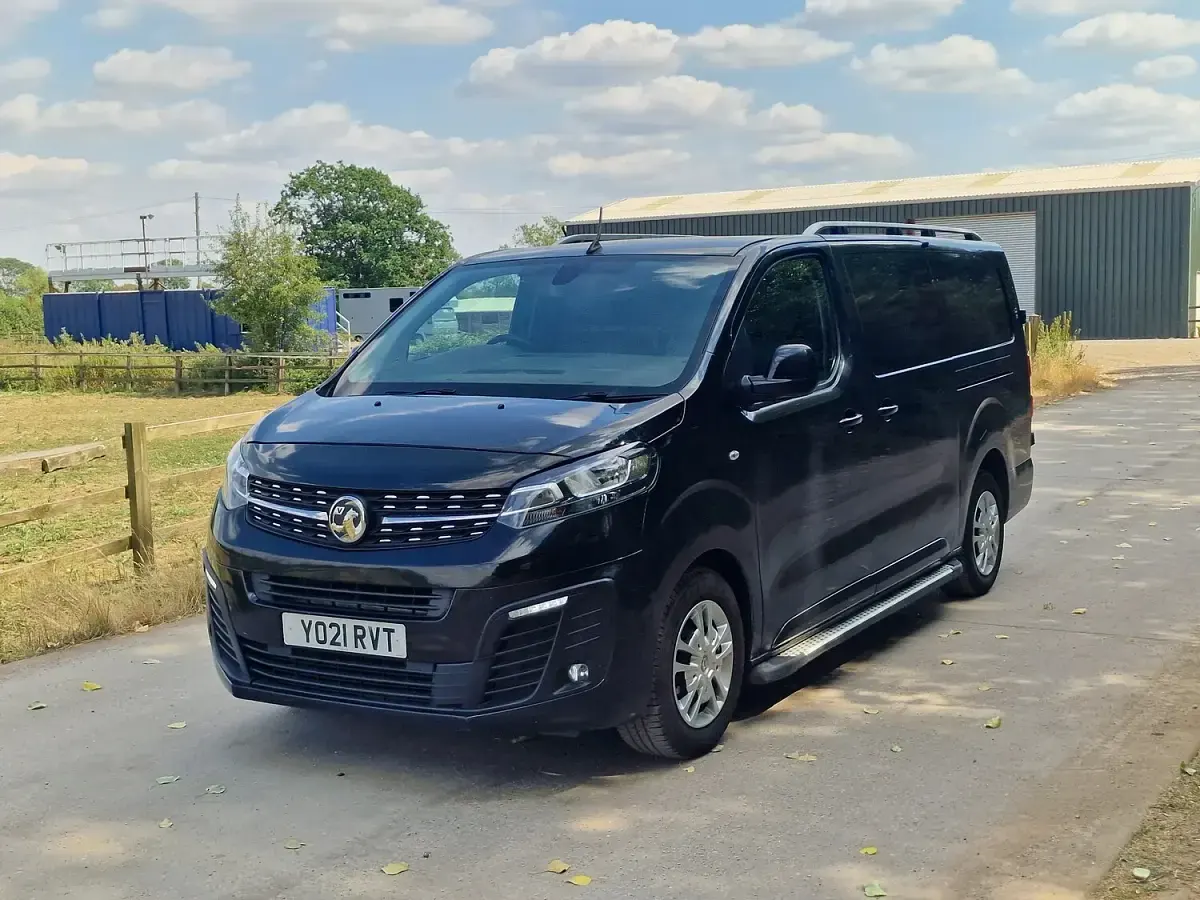 Used Vauxhall Vivaro Sportive 120 HP (88 kW) 2021 Black MPV